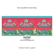 Arena Banners | Mesh Running Event Banner