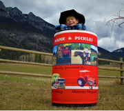 Barrel Cover | Open Top | Tent Weight Cover or Garbage Can Cover